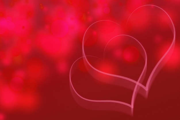 Valentinstag Hintergrund mit Herzen