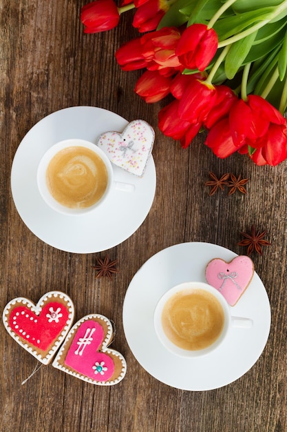 Valentinstag Kaffee