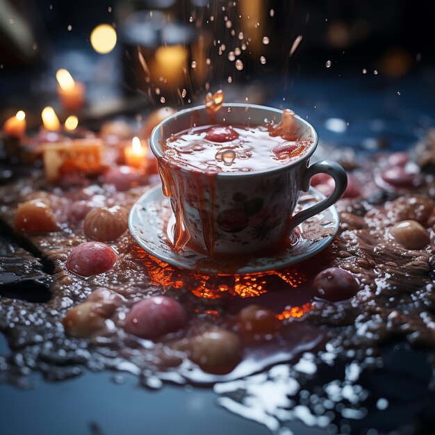 Valentinstag und Kaffee-Tag