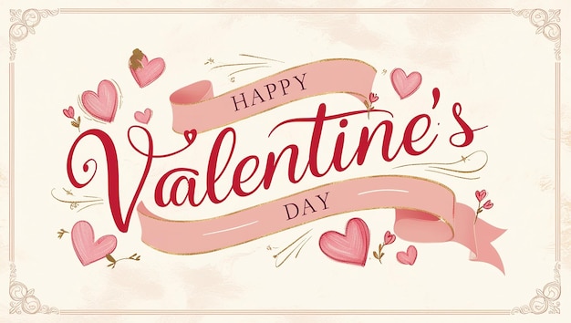 Valentinstagsbanner