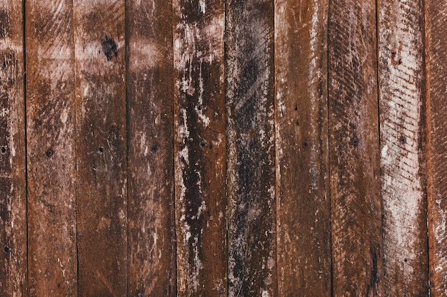 Valla de madera vieja marrón. Textura de tablas viejas