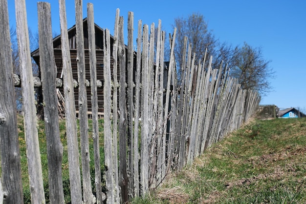 Valla rústica rural