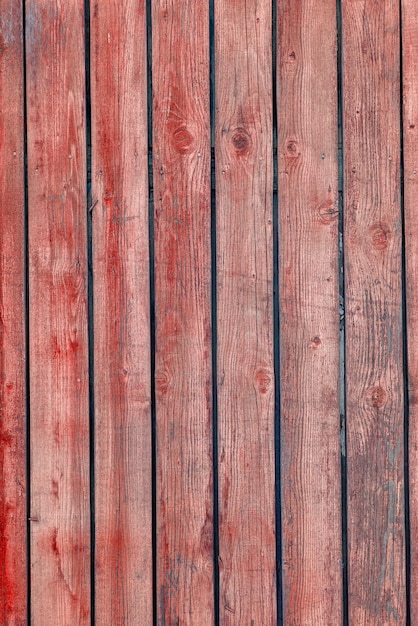 Valla vintage de viejas tablas de madera Textura de una superficie de madera envejecida Hermoso fondo de madera