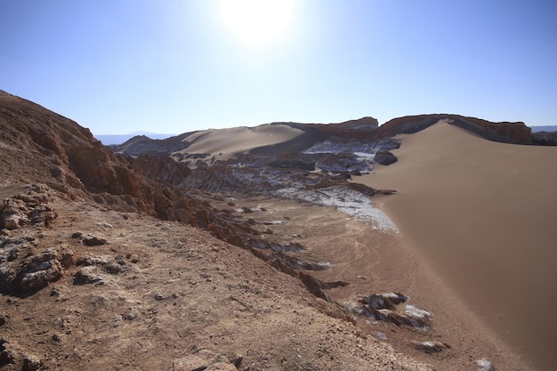 Valle del luna vale da lua em atacama chile