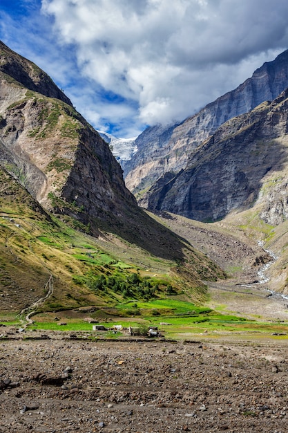 Valle de Lahaul, India