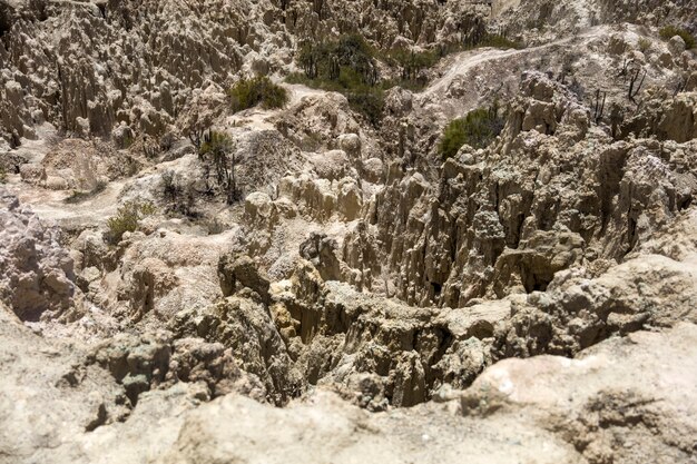 Valle de la luna en Bolivia