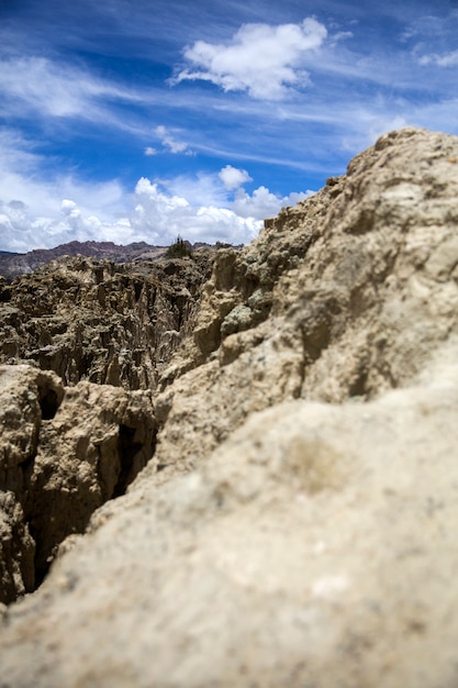 Valle de la luna en Bolivia