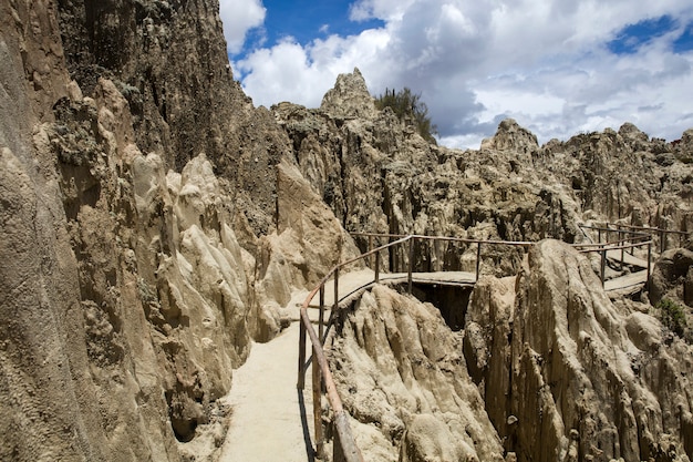 Valle de la luna en Bolivia