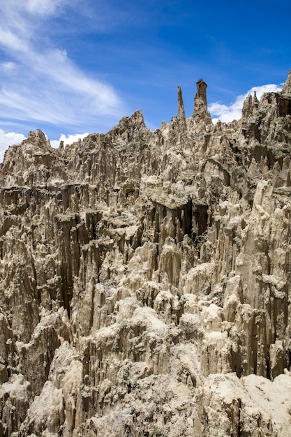 Valle de la luna en Bolivia