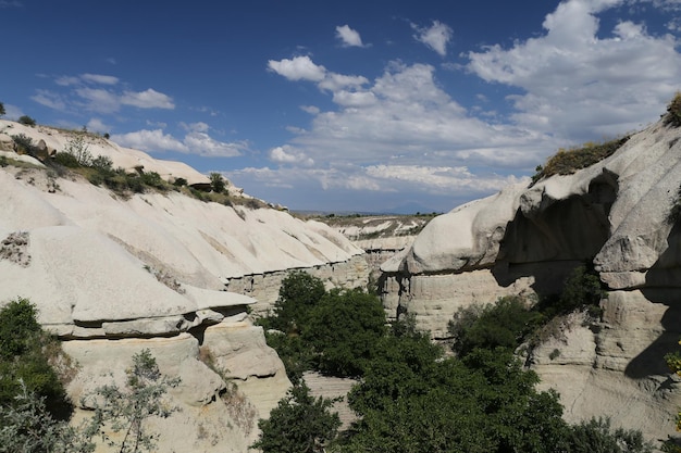 Valle de las palomas en Capadocia