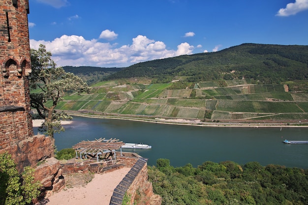 Valle del Rin en Alemania occidental