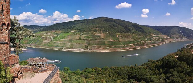 Valle del Rin en Alemania occidental