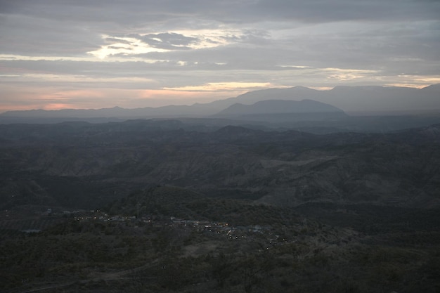 valle del rio fardes en el geoparque de granada