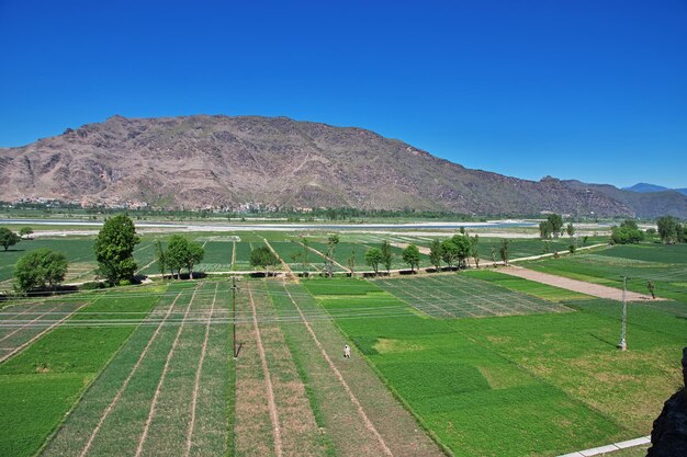 Foto el valle de swat en el himalaya, pakistán