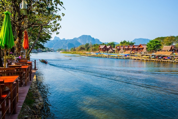 Vang Vieng ciudades interesantes en Laos