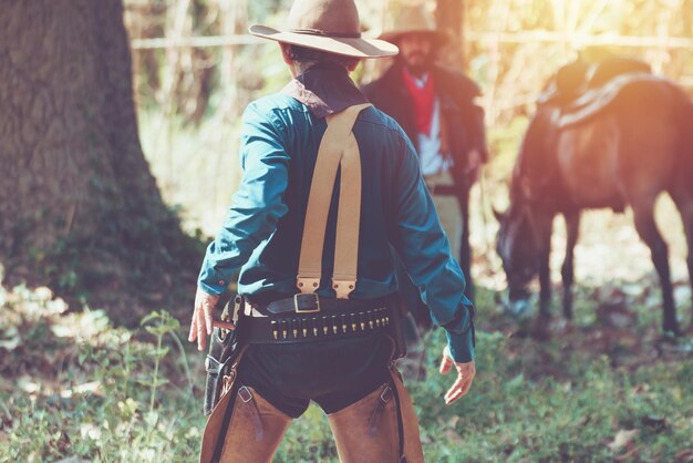 vaquero con pistola