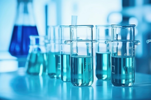 Vara de vidrio para muestras líquidas de reactivos Equipo de laboratorio para la dispensación de muestras de líquidos Análisis y ensayo de líquidos químicos