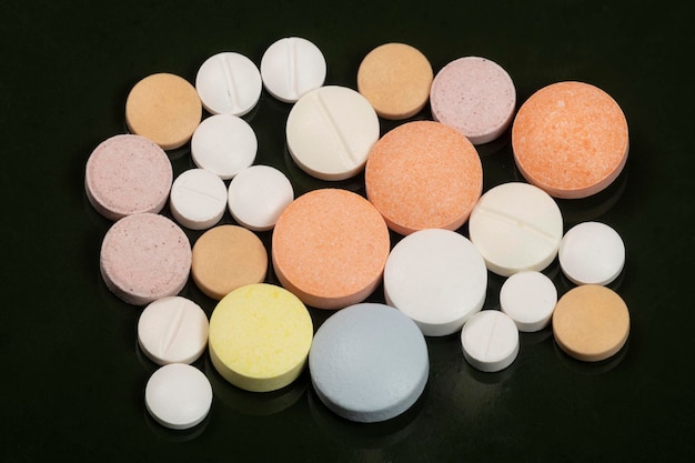 Variación de comprimidos recubiertos para el tratamiento de enfermedades.