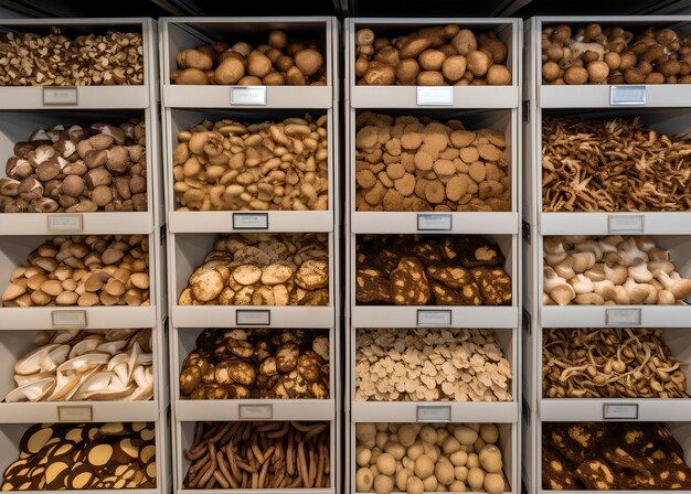 Foto variedad de verduras en una caja