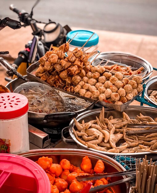 Foto vários alimentos na mesa