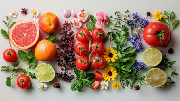 Foto varios collages de alimentos saludables