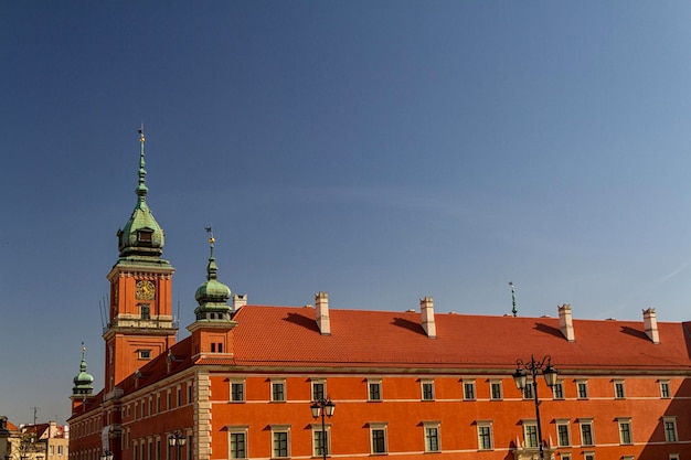 Varsóvia Polônia Cidade Velha famoso Castelo Real Património Mundial da UNESCO