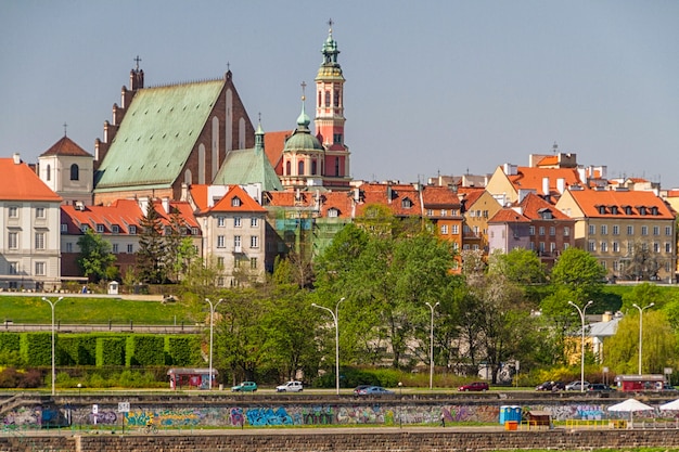 Varsovia Polonia Ciudad Vieja famoso Castillo Real Sitio de Patrimonio Mundial de la UNESCO