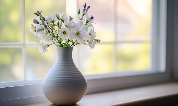 Vase mit Blumen Blumen in Vase