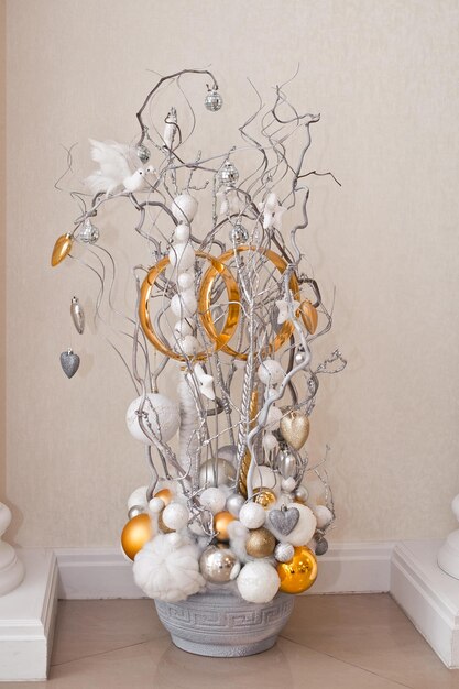Foto vase mit ornamenten
