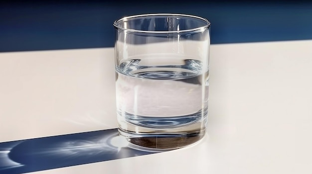 Un vaso de agua