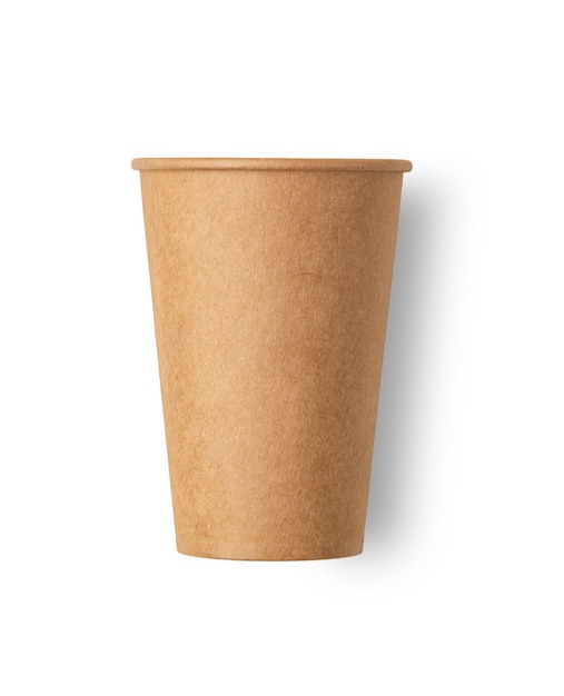 Vaso de cartón para café para llevar comida rápida comida callejera