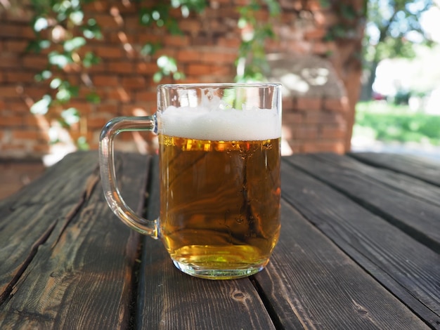 Vaso de cerveza grande