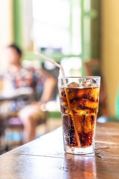 vaso helado de cola