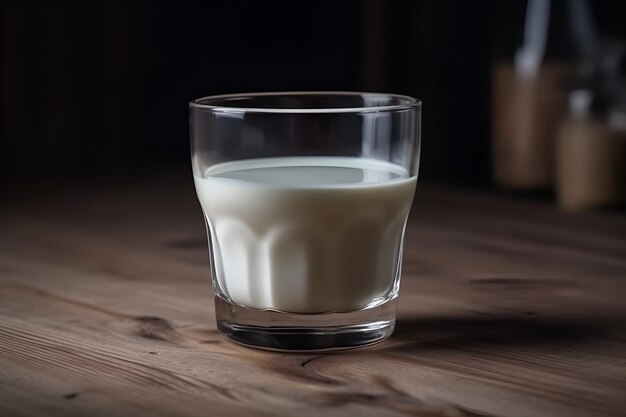 un vaso de leche ai