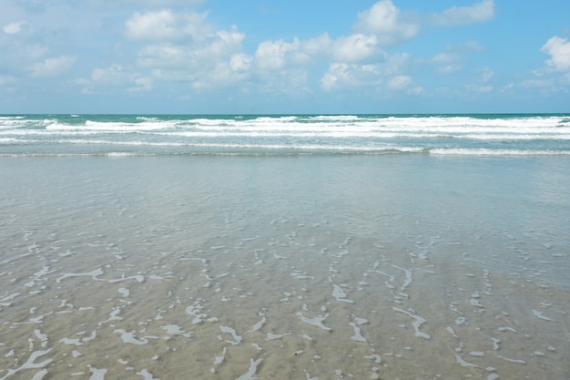 Foto el vasto mar.