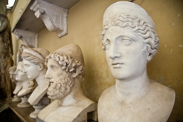 Vatikanische Museen, Rom, Italien: Sammlung von Statuen