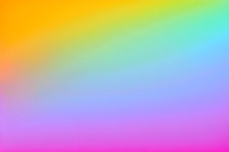 se ve un arco iris en la pantalla de una computadora