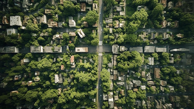 Un vecindario residencial se muestra en esta imagen sin fecha.