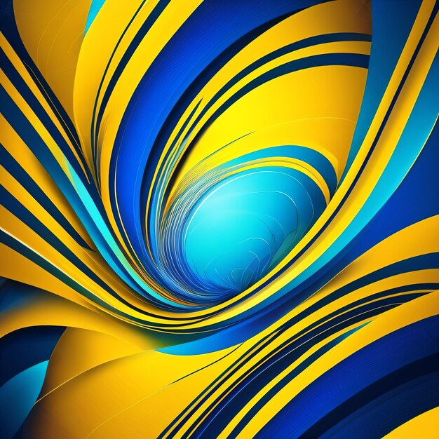 Vector amarillo y azul fondo abstracto 8