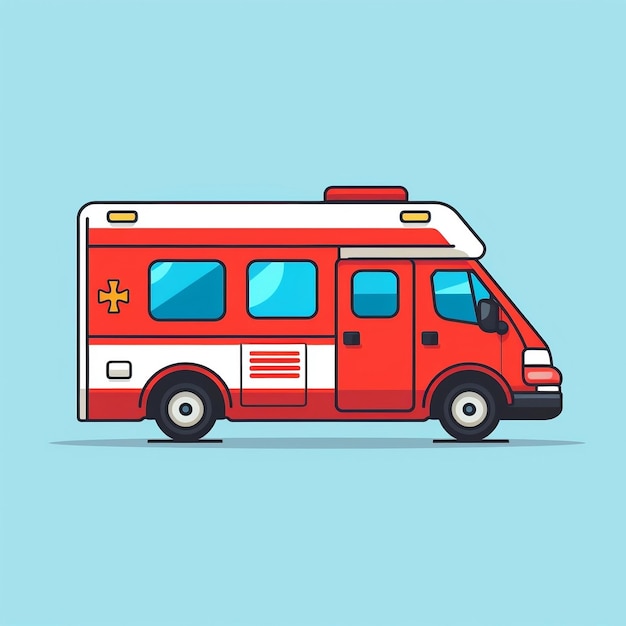 Vector de ambulancia