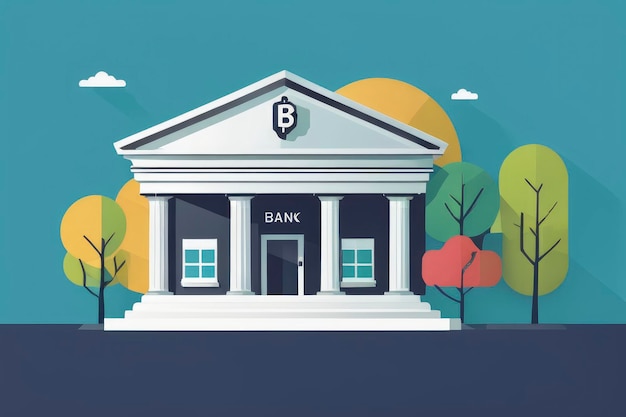 Vector de arte de clip para ilustraciones bancarias
