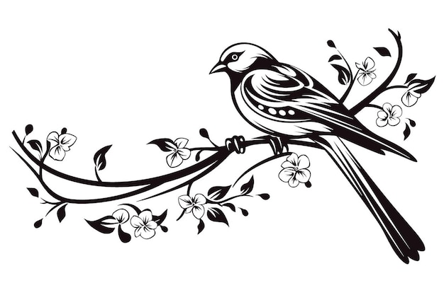 Vector de aves con ai generativo