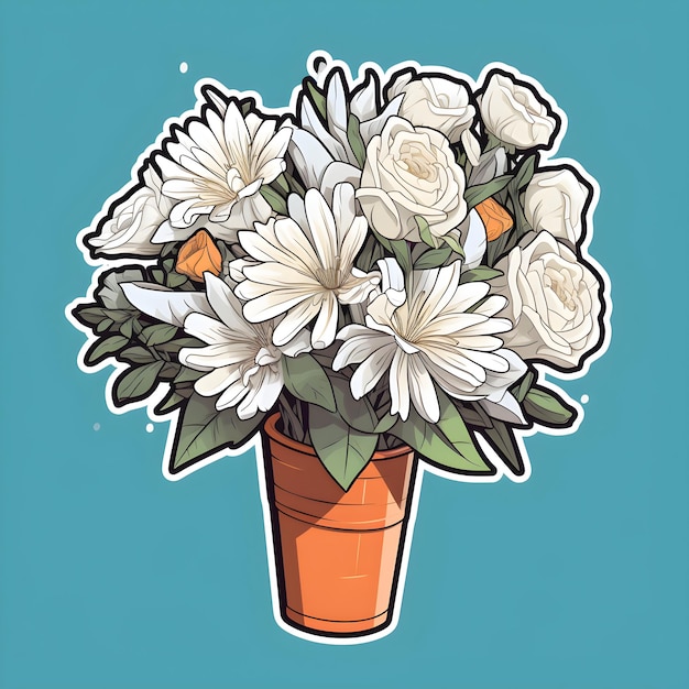 vector buquê de flores