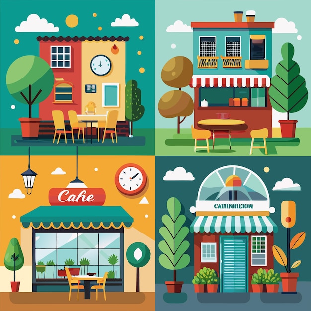 Vector de café sencillo