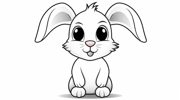 Vector de dibujos animados de conejos