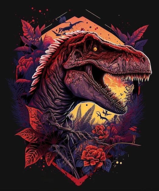 vector de dinosaurio