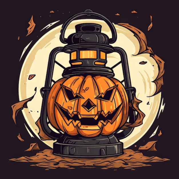 Foto vector de diseño de arte de halloween