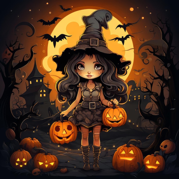 Vector de diseño de arte de Halloween