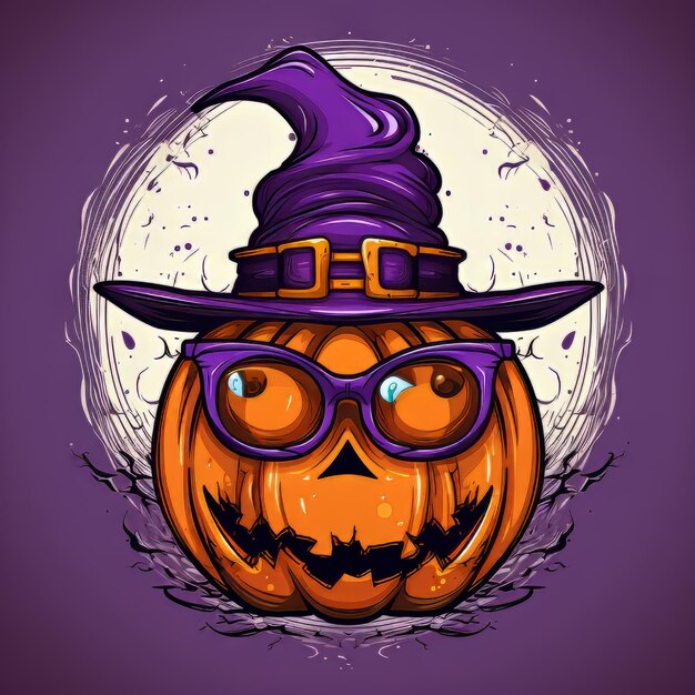 Vector de diseño de arte de Halloween