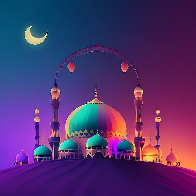 vector eid ul fitr